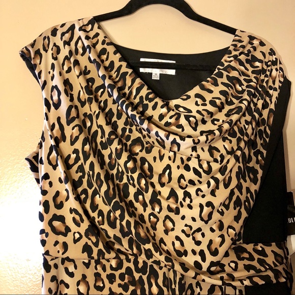 NWT! Studio One cheetah print dress - Picture 3 of 6